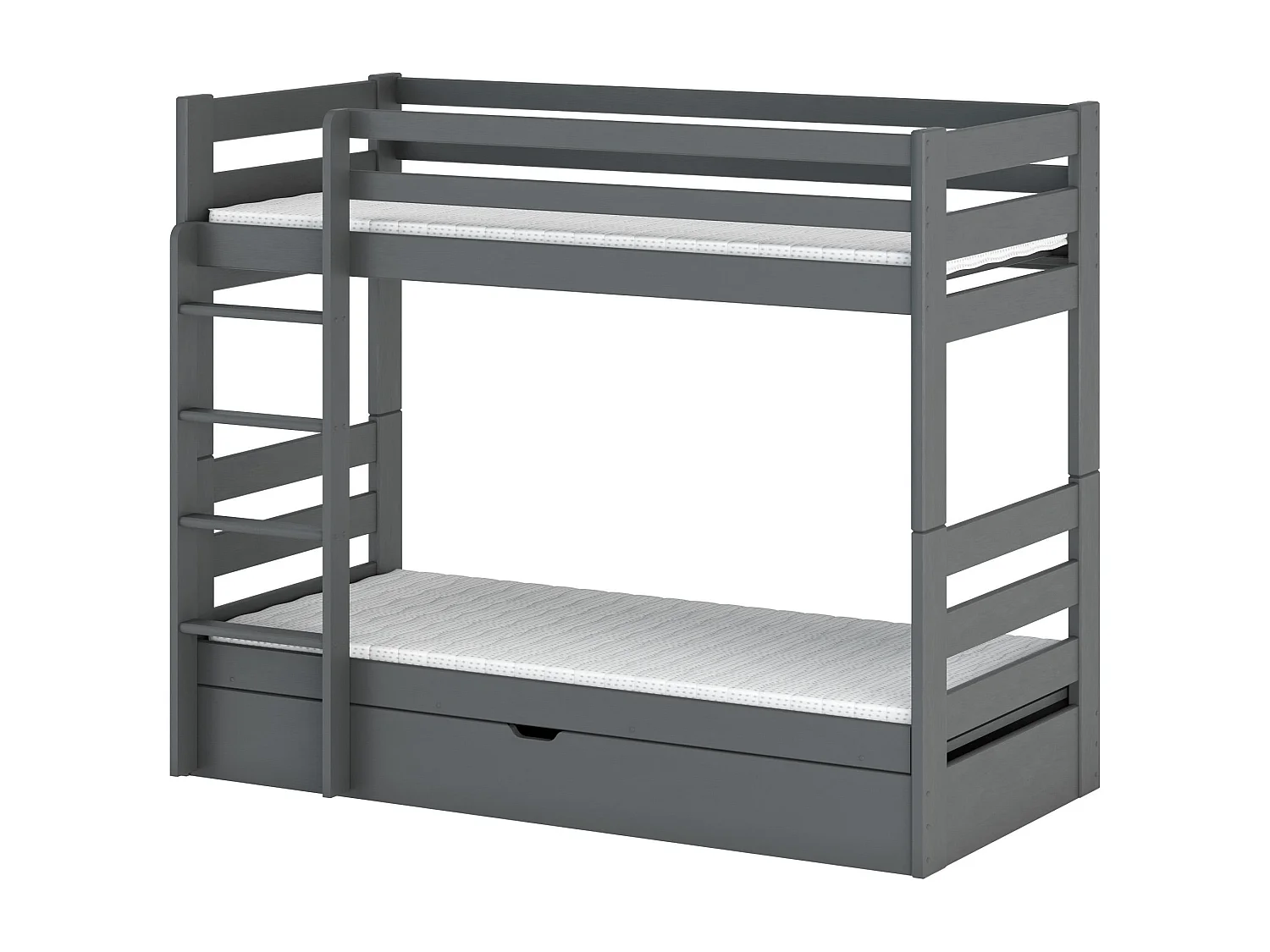 Stapelbed AYA BB003 80x200 cm Grafiet