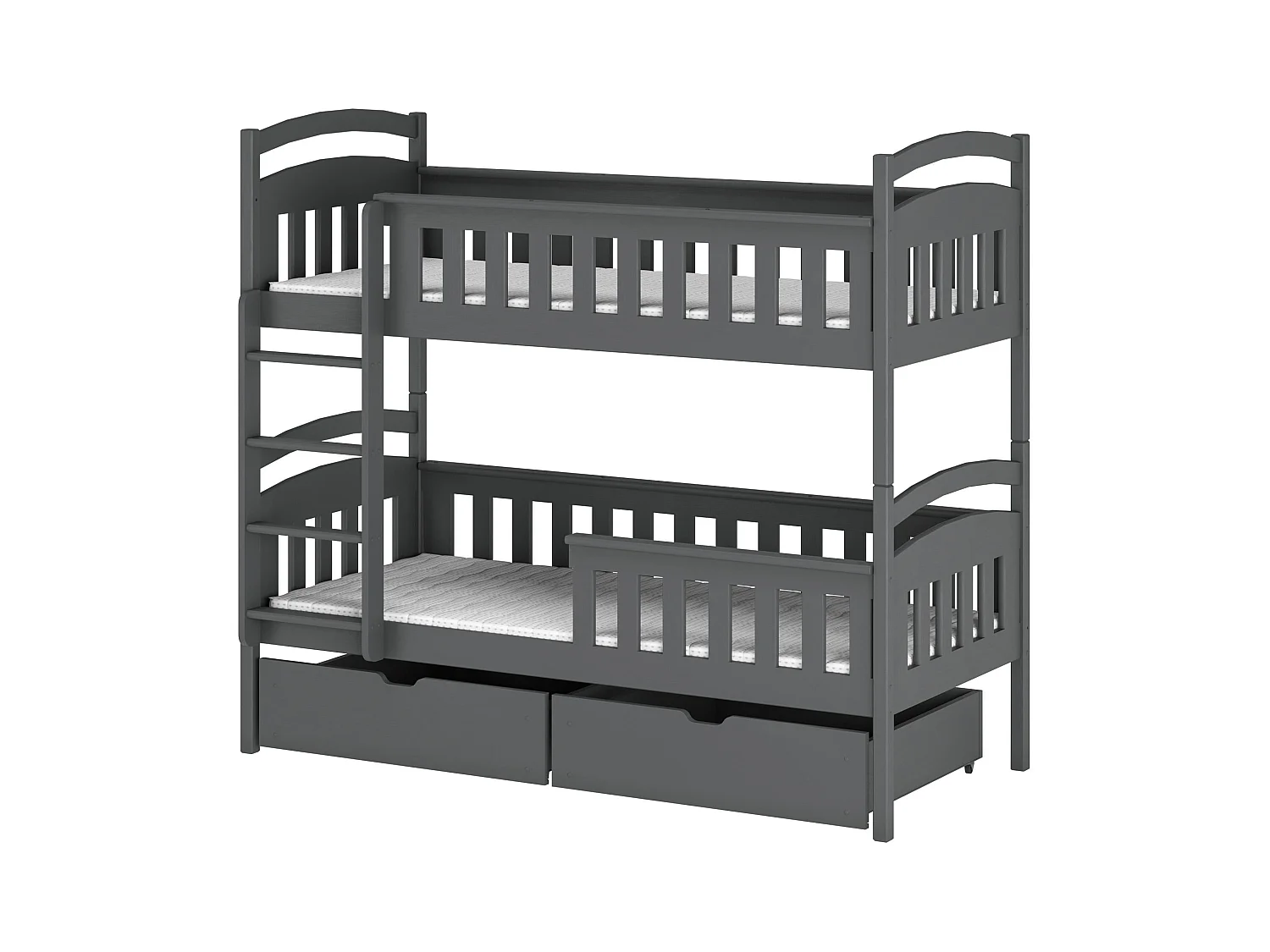 Stapelbed HARRY BB014 80x190 cm Grafiet