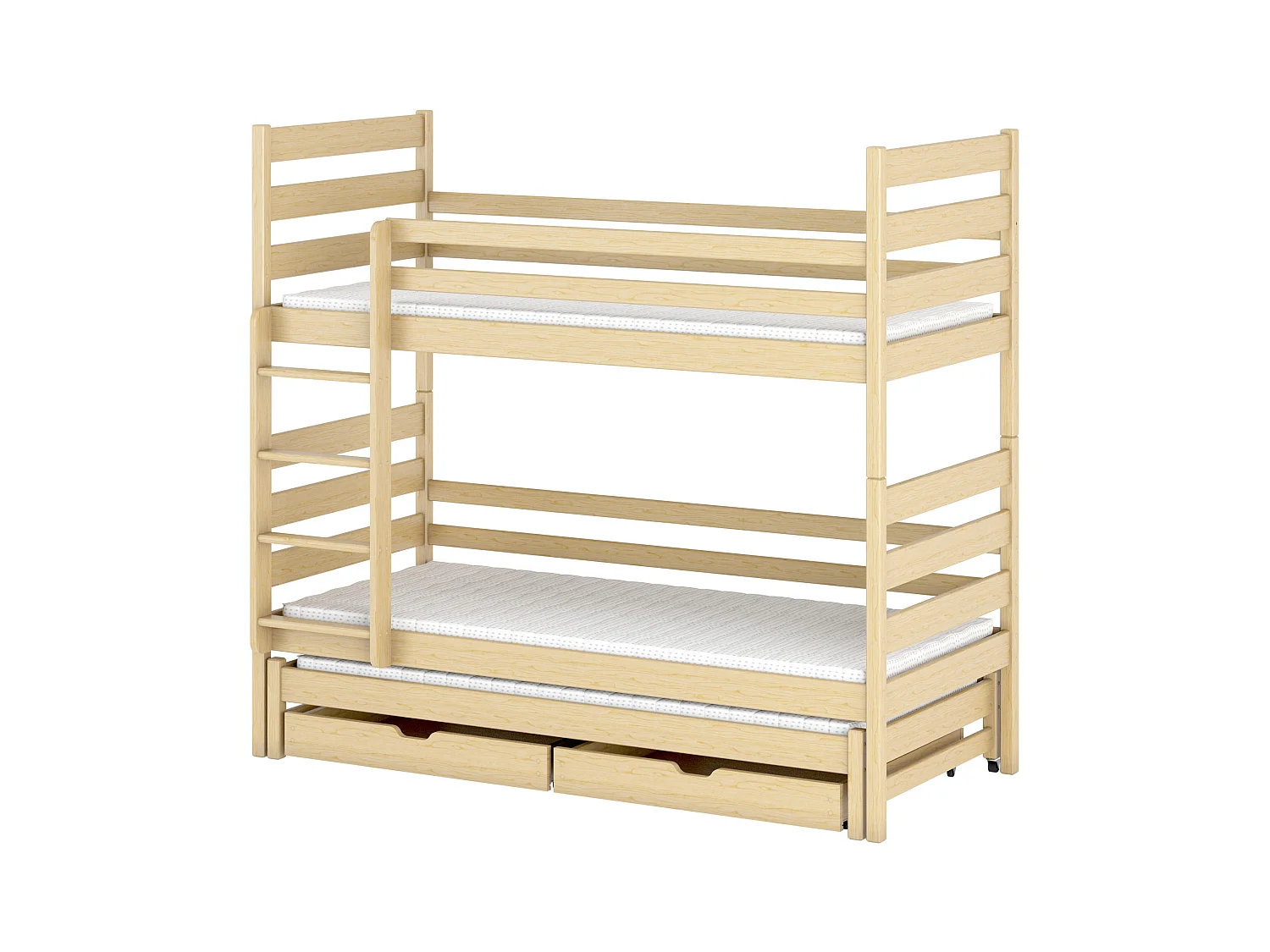Lits superposés TOMI BB014 80x190 cm Beige