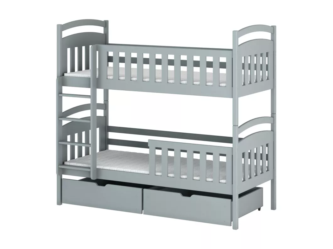 Kauf Unique Etagenbett SEBUS BB002 80x180 cm Grau