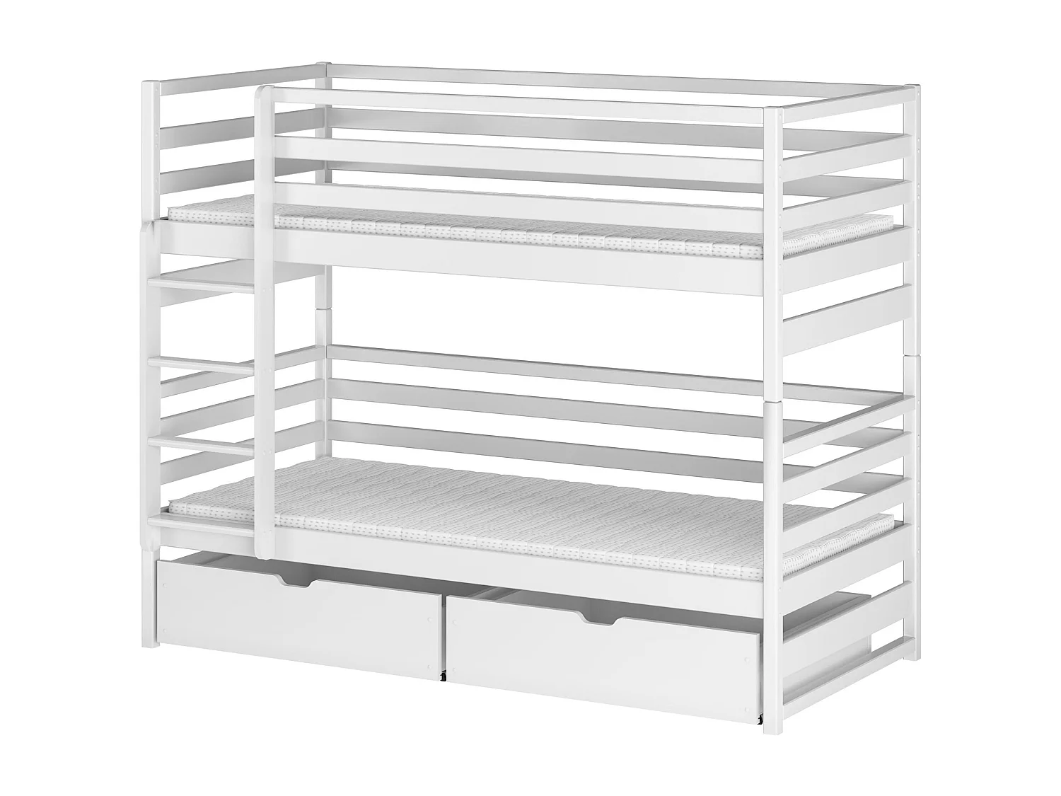 Letto a castello LOFT BB014 80x190 cm Bianco