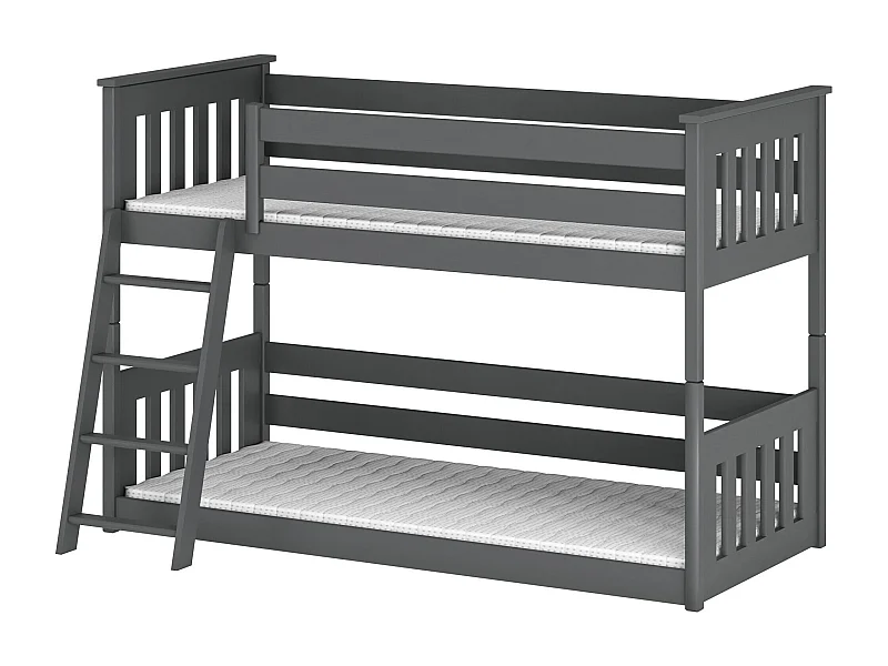 Etagenbett KEVIN BB013 80x170 cm Graphit