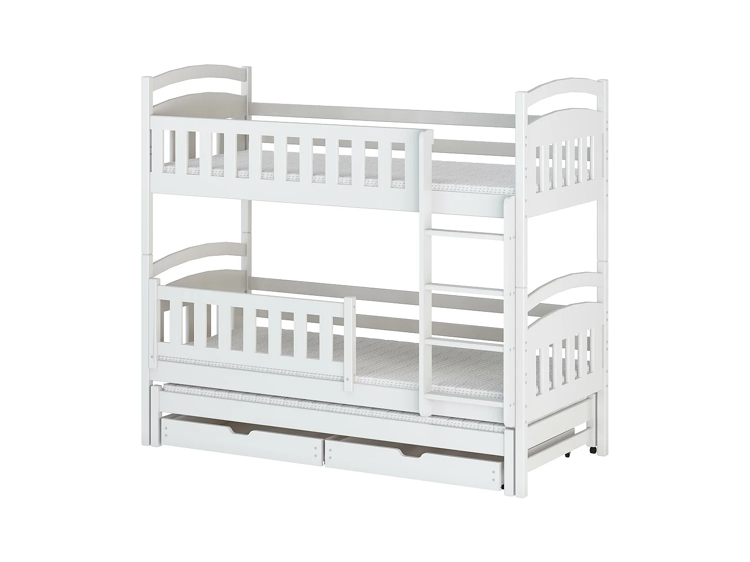 Lits superposés BLANKA BB014 80x190 cm Blanc