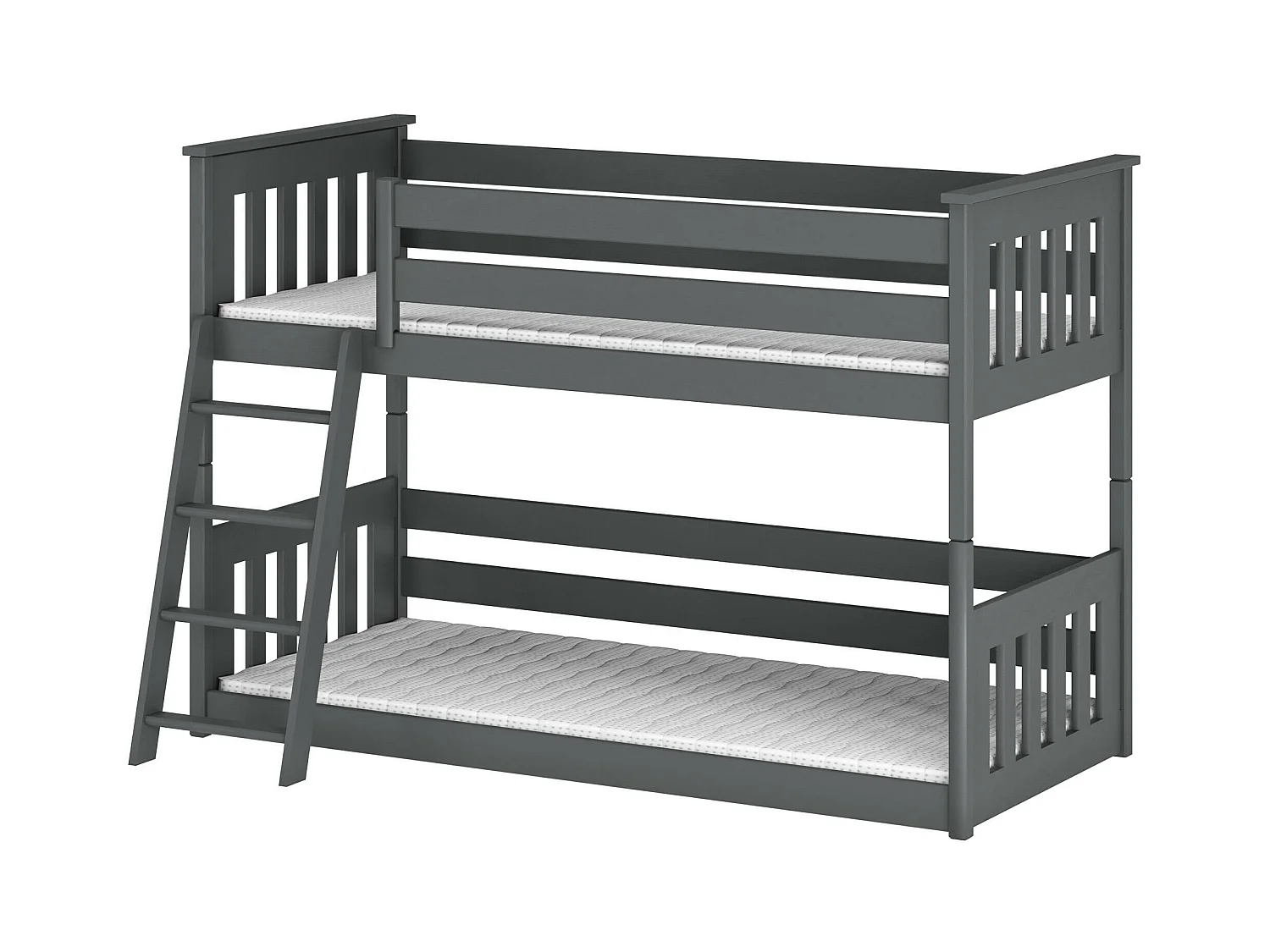 Stapelbed KEVIN BB012 90x180 cm Grafiet