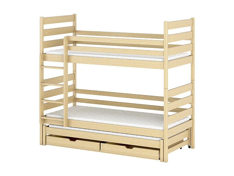 Etagenbett TOMI BB002 80x180 cm Beige