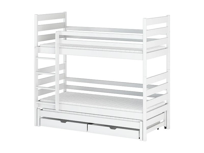 Letto a castello TOMI BB013 80x170 cm Bianco