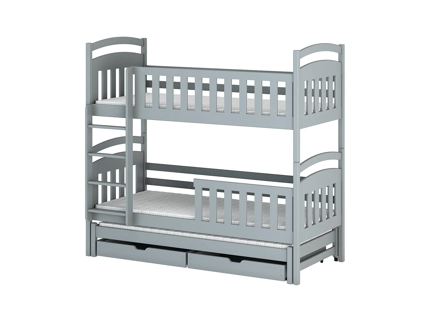Lits superposés VIKI BB013 80x170 cm Gris