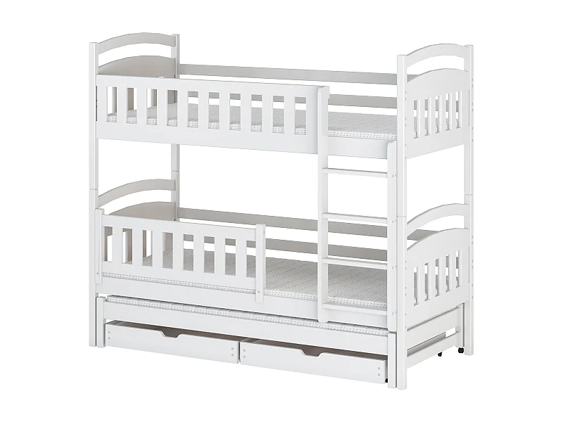 Lits superposés BLANKA BB001 80x160 cm Blanc