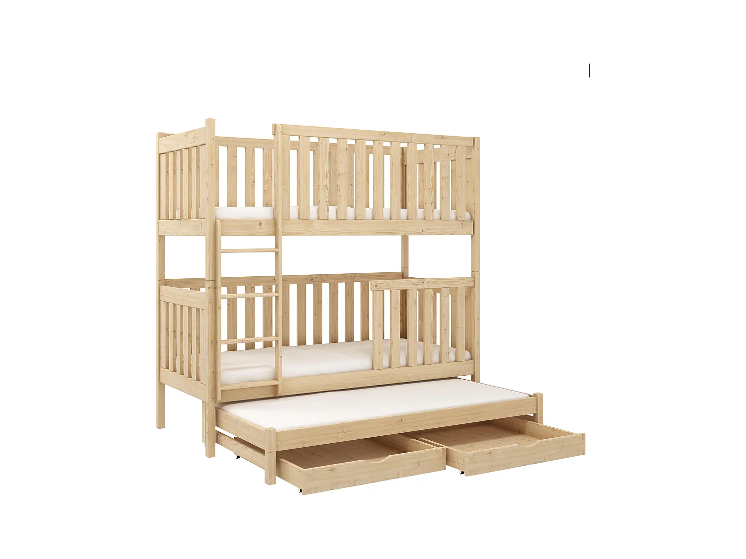 Lits superposés EMILKA BB014 80x190 cm Beige