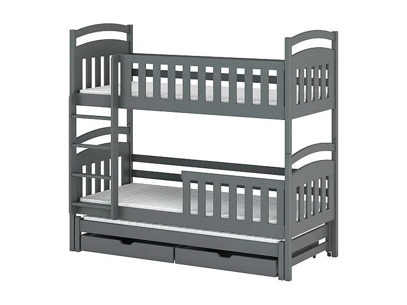 Stapelbed VIKI BB002 80x180 cm Grafiet