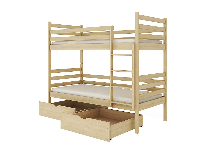 Stapelbed NEMO BB014 80x190 cm Beige