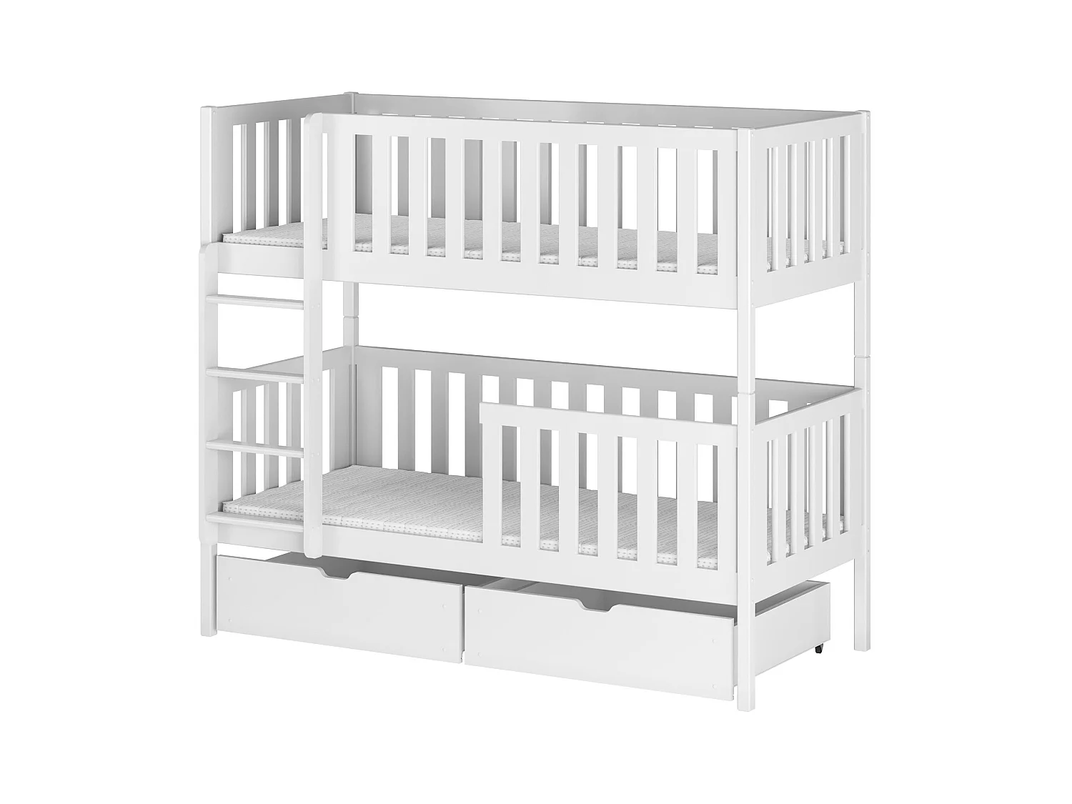 Lits superposés MICHALINA BB014 80x190 cm Blanc