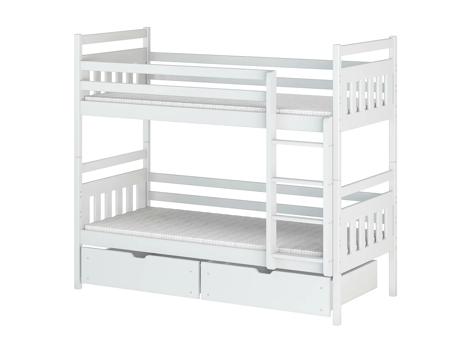 Etagenbett ADAS BB012 90x180 cm Weiß