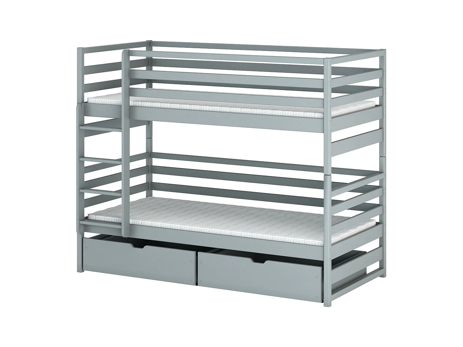 Lits superposés LOFT BB014 80x190 cm Gris