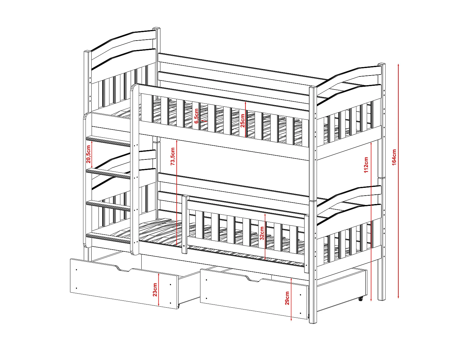 Beliche IGNAS BB014 80x190 cm Bege