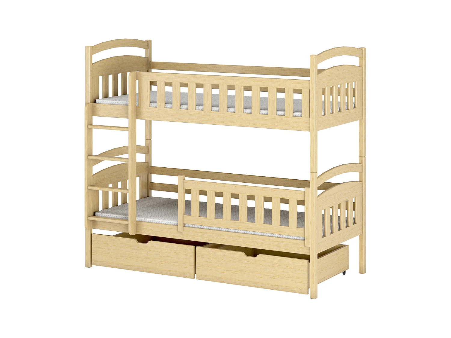 Lits superposés IGNAS BB014 80x190 cm Beige