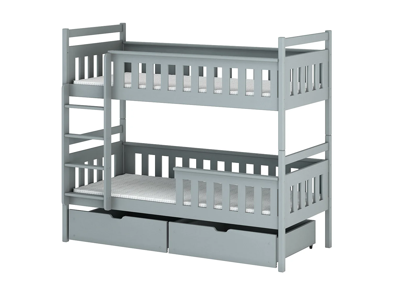 Lits superposés TEZO BB002 80x180 cm Gris