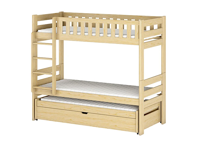 Letto a castello HARVEY BB005 90x200 cm Beige