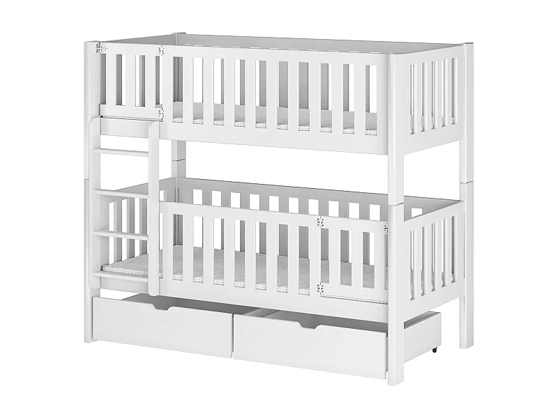 Lits superposés KSAWERY BB002 80x180 cm Blanc