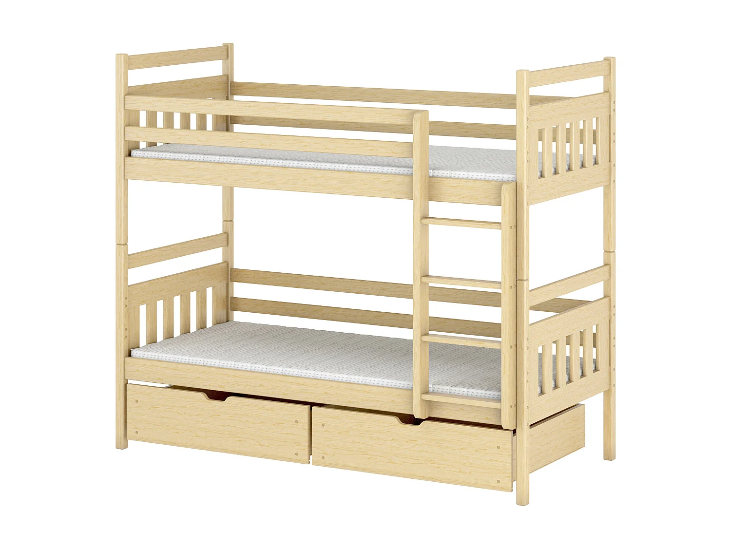 Lits superposés ADAS BB014 80x190 cm Beige