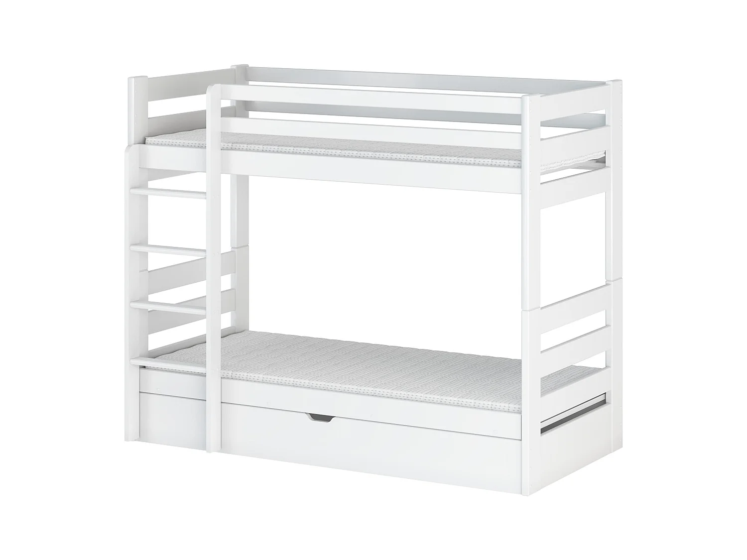 Lits superposés AYA BB005 90x200 cm Blanc