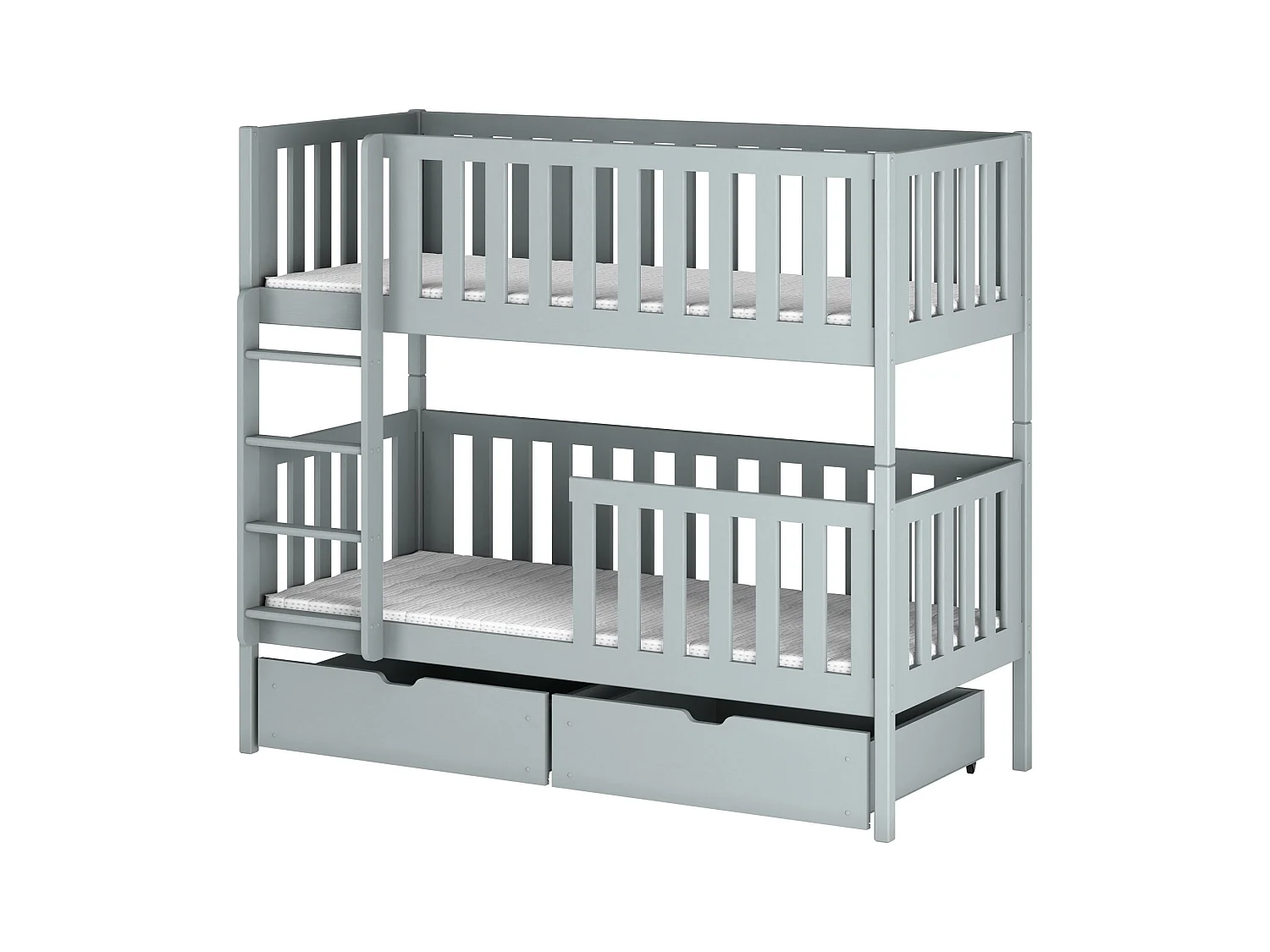 Lits superposés MICHALINA BB014 80x190 cm Gris