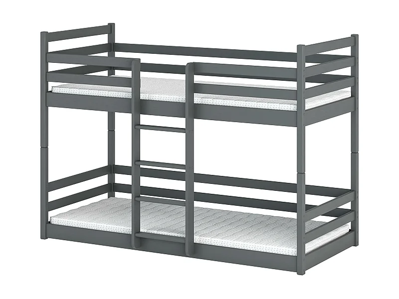 Letto a castello SHINE BB014 80x190 cm Grafite