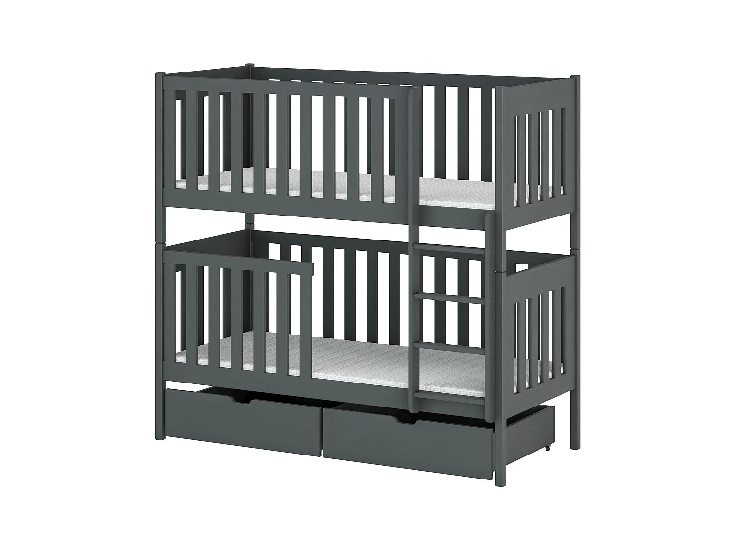 Stapelbed DAWID BB002 80x180 cm Grafiet