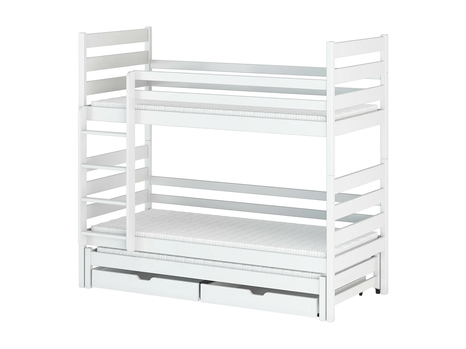 Lits superposés TOMI BB002 80x180 cm Blanc