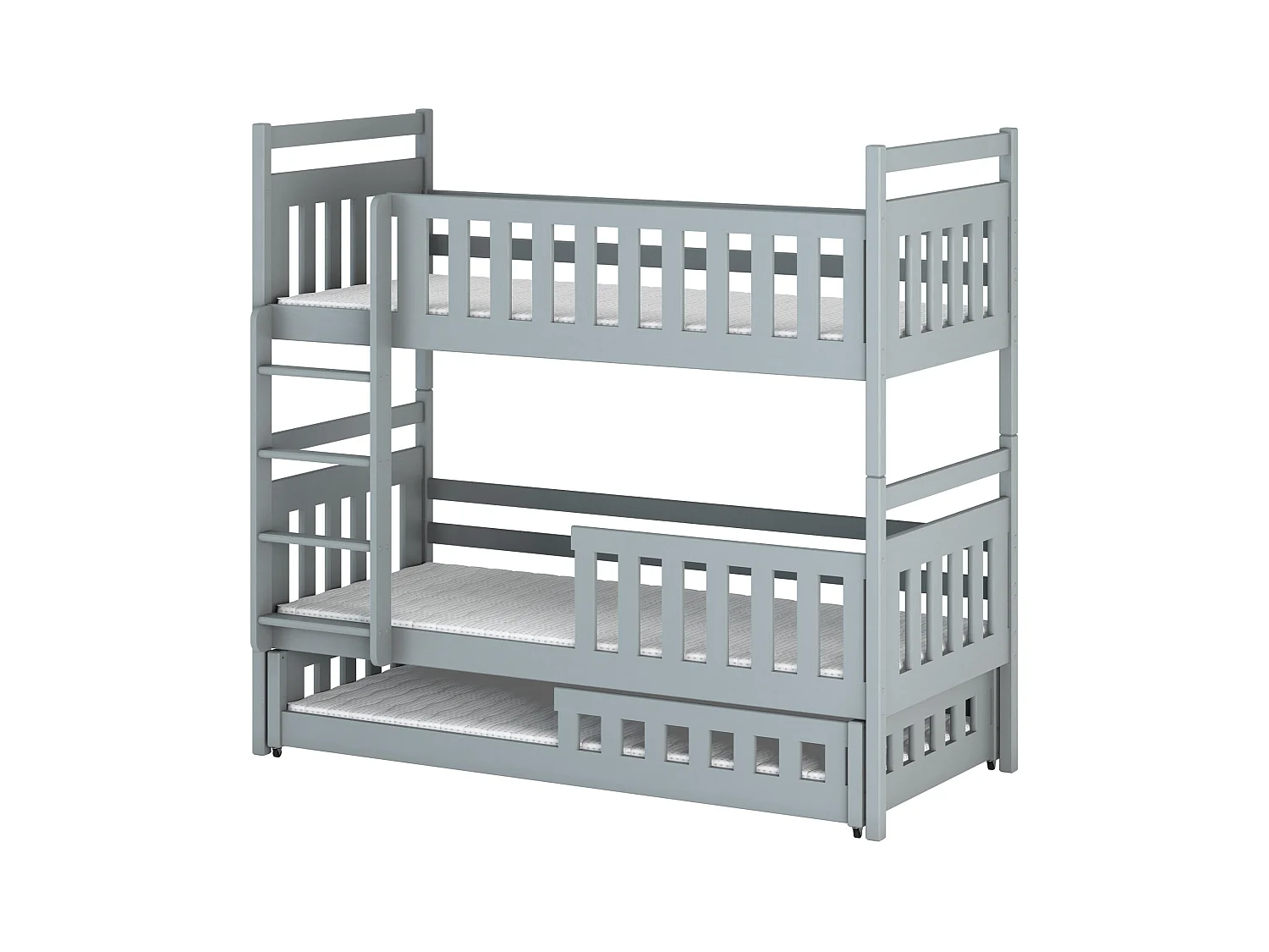Lits superposés OLIWIA BB012 90x180 cm Gris