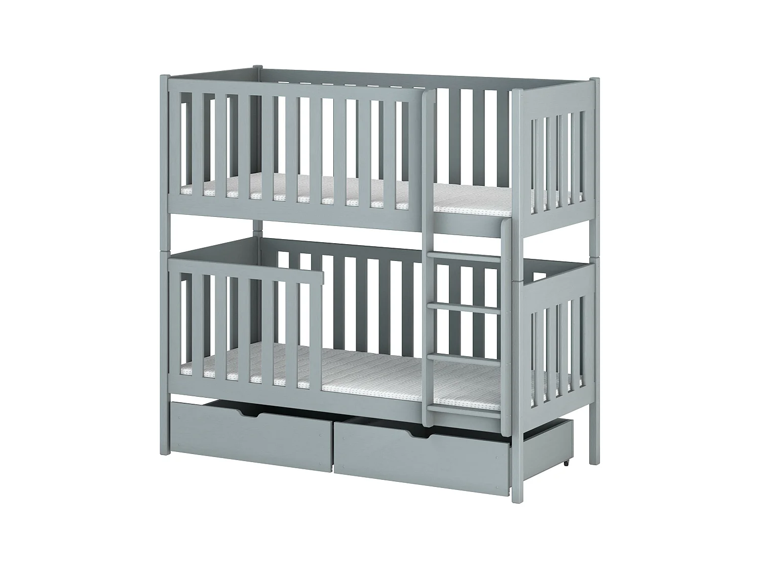 Lits superposés DAWID BB001 80x160 cm Gris