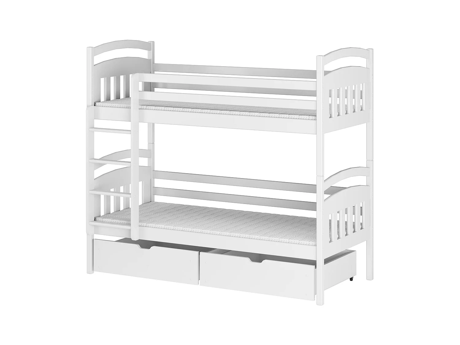 Lits superposés GABI BB001 80x160 cm Blanc