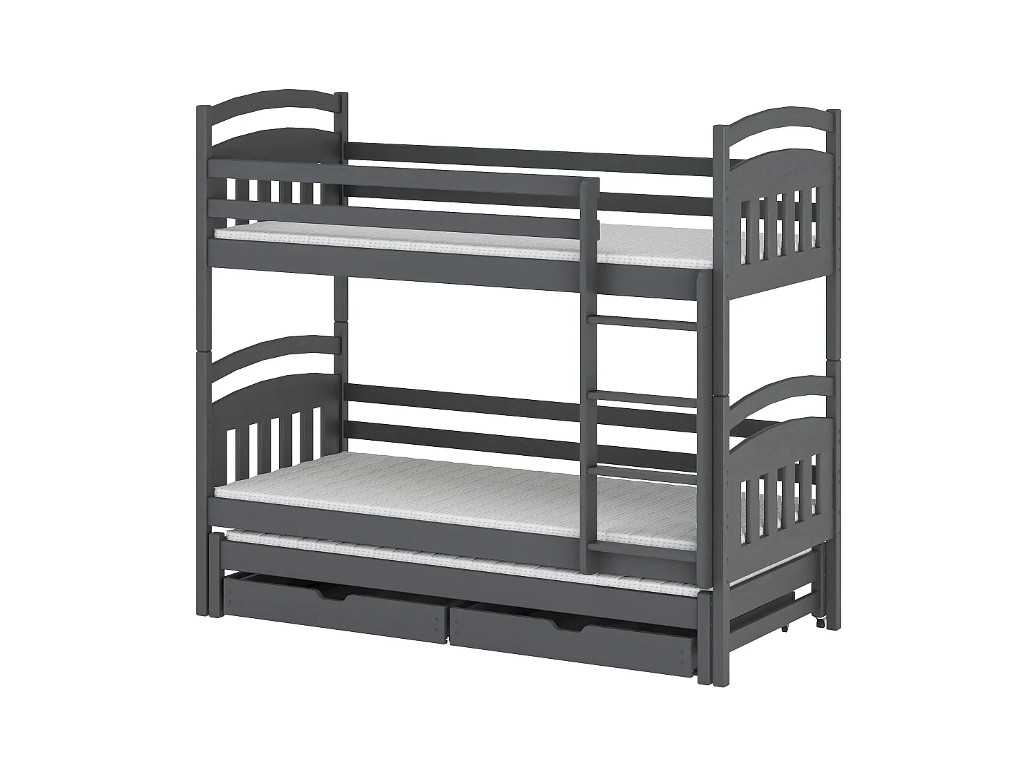 Stapelbed ALAN BB005 90x200 cm Grafiet