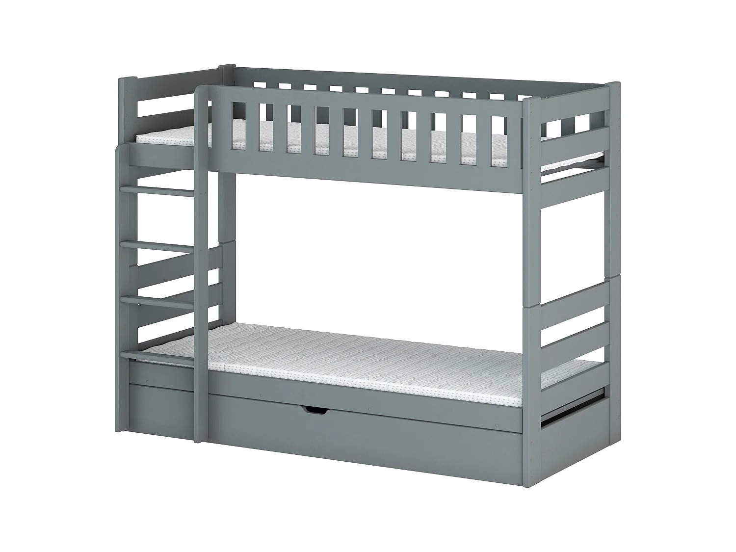 Lits superposés FOCUS BB003 80x200 cm Gris