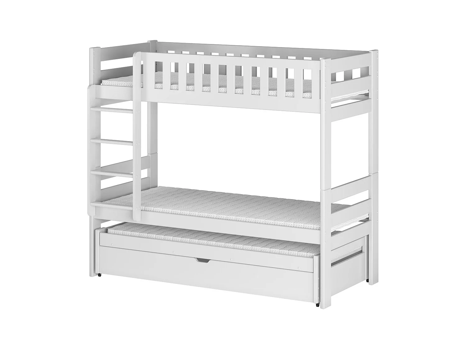 Stapelbed HARVEY BB002 80x180 cm Wit