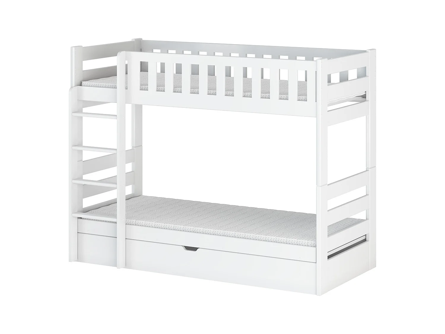Stapelbed FOCUS BB002 80x180 cm Wit