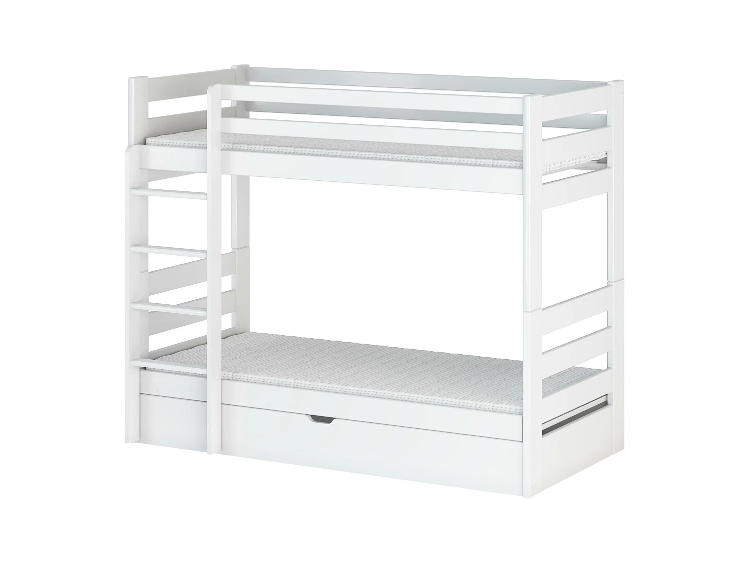 Lits superposés AYA BB003 80x200 cm Blanc