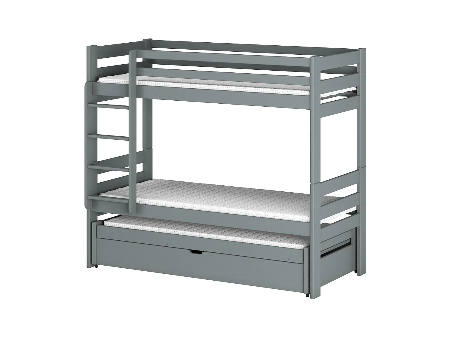 Lits superposés LESSI BB002 80x180 cm Gris