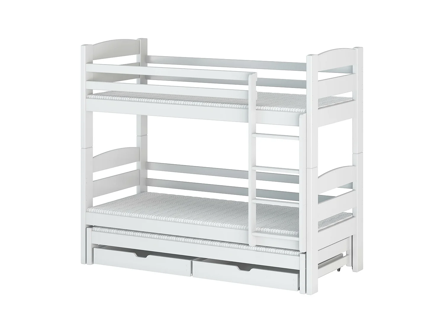 Lits superposés CEZAR BB014 80x190 cm Blanc