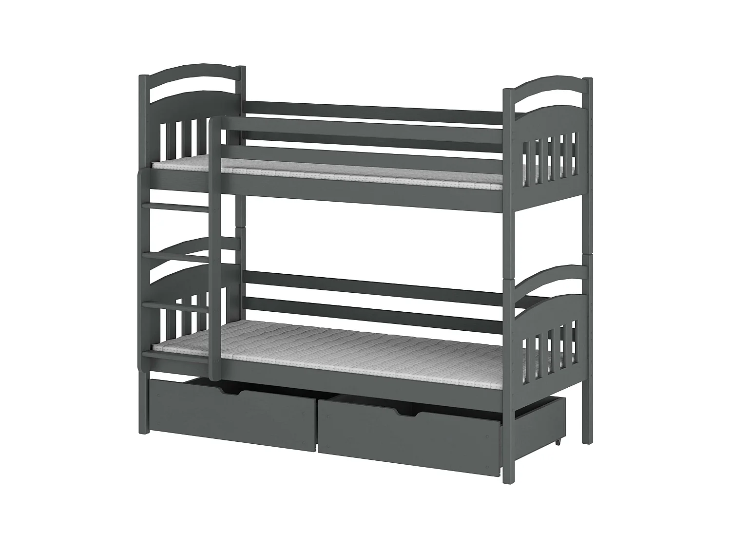 Stapelbed GABI BB012 90x180 cm Grafiet