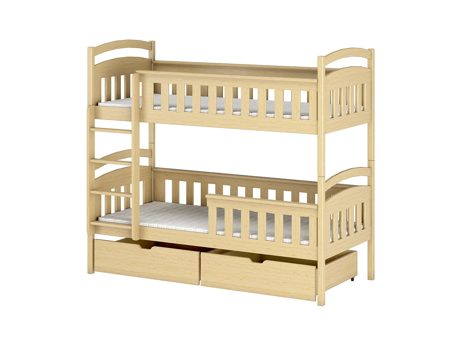 Lits superposés HARRY BB001 80x160 cm Beige