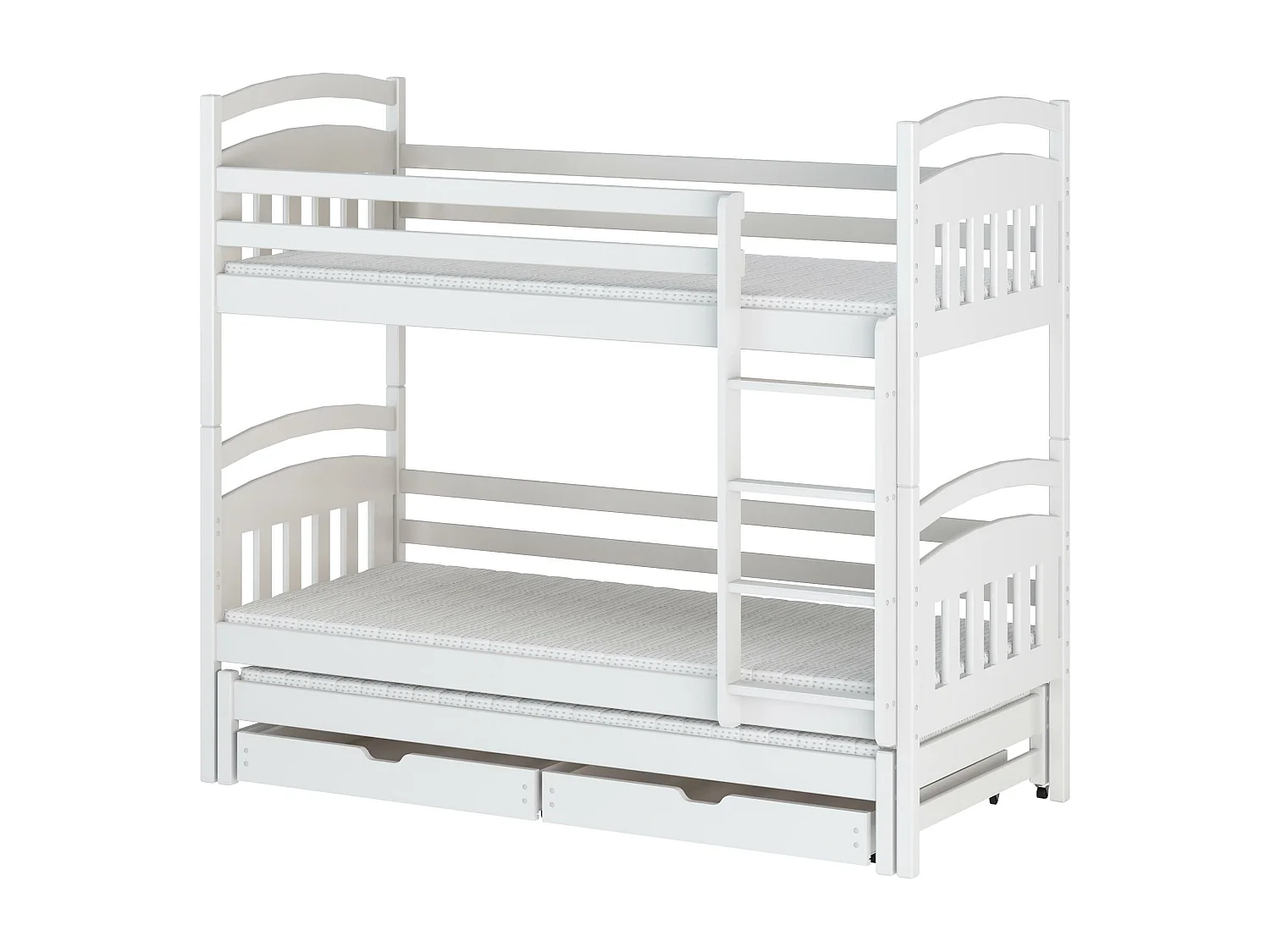 Letto a castello ALAN BB005 90x200 cm Bianco