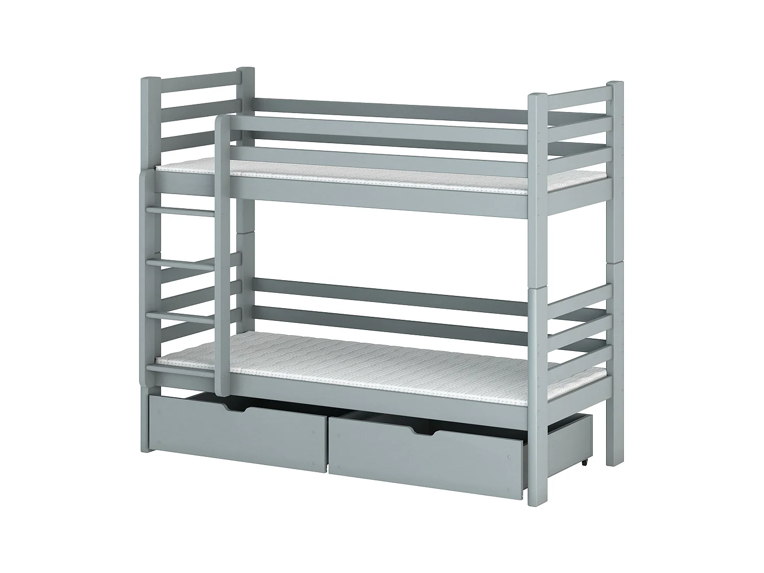 Lits superposés PATRYK BB014 80x190 cm Gris