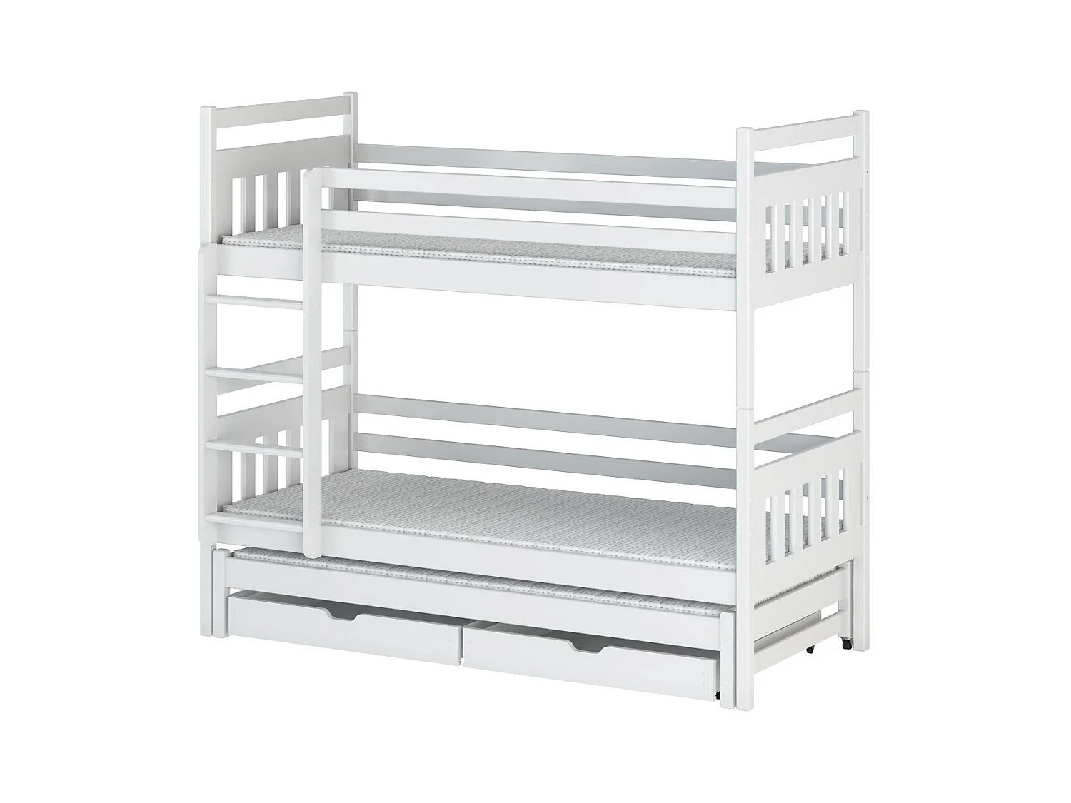 Lits superposés SEWERYN BB001 80x160 cm Blanc