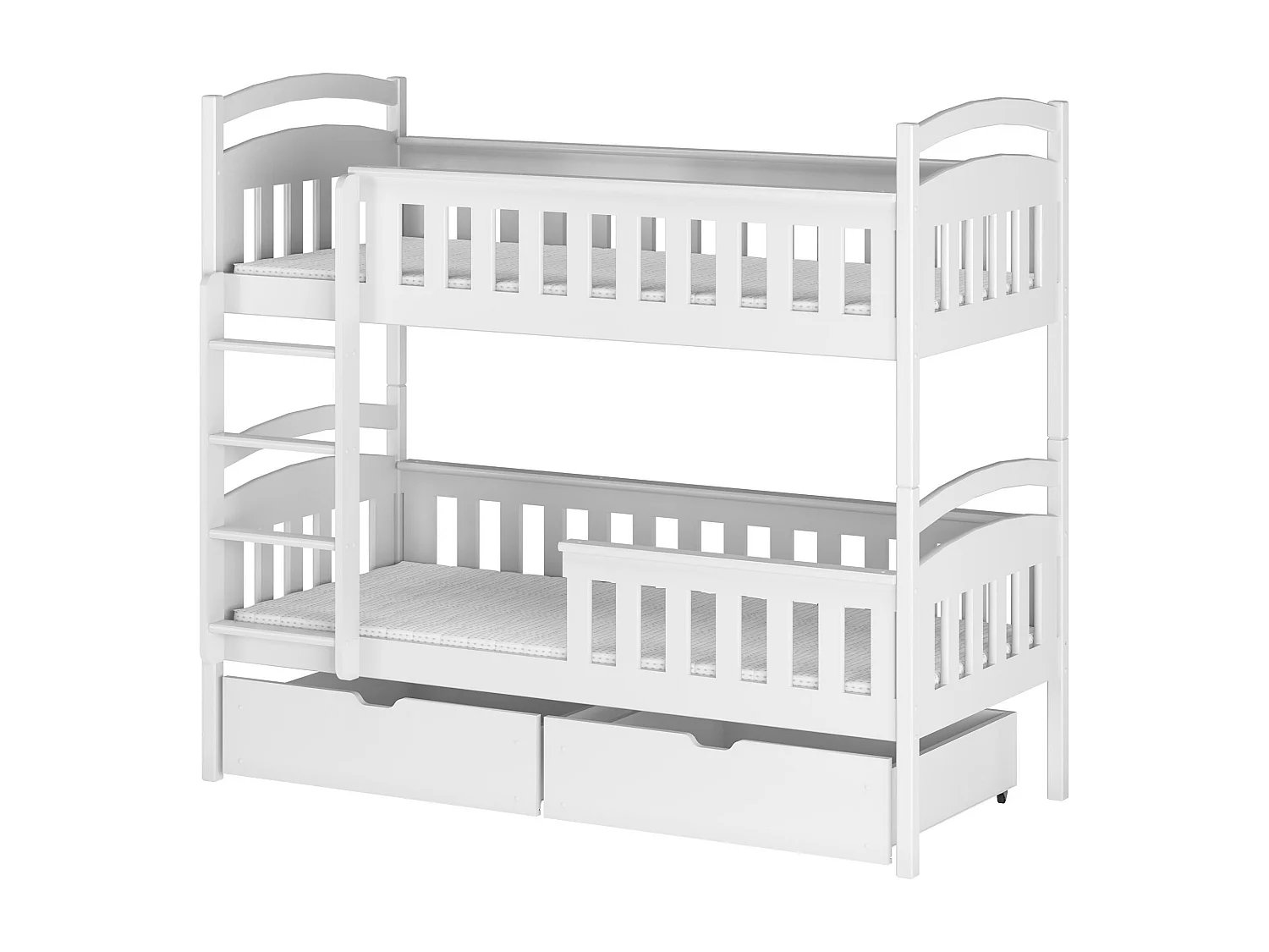 Stapelbed HARRY BB003 80x200 cm Wit