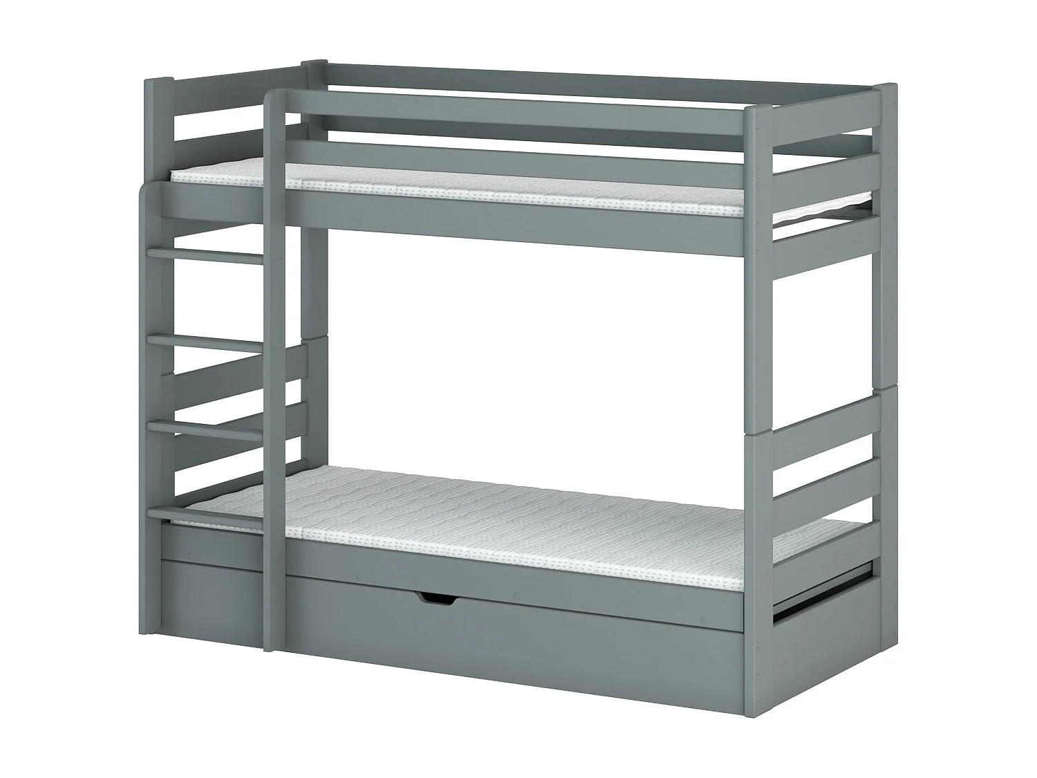 Stapelbed AYA BB003 80x200 cm Grijs