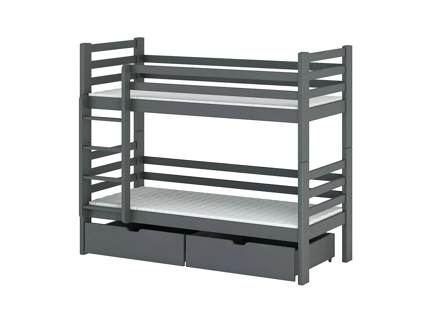Stapelbed PATRYK BB002 80x180 cm Grafiet