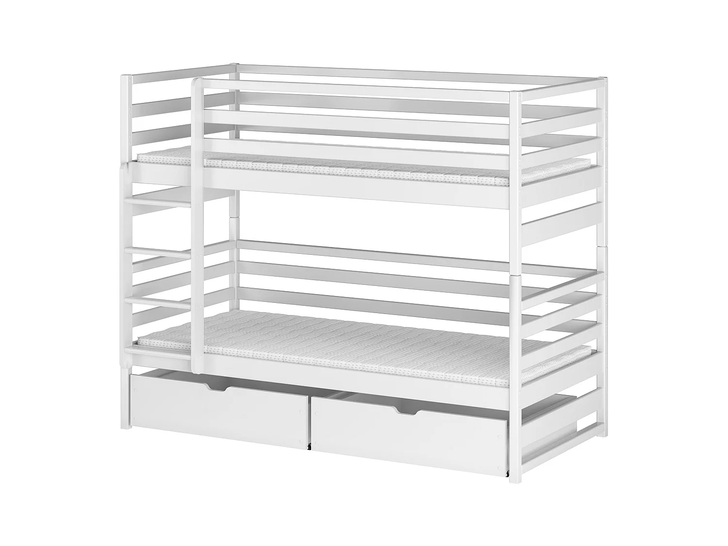 Lits superposés LOFT BB013 80x170 cm Blanc