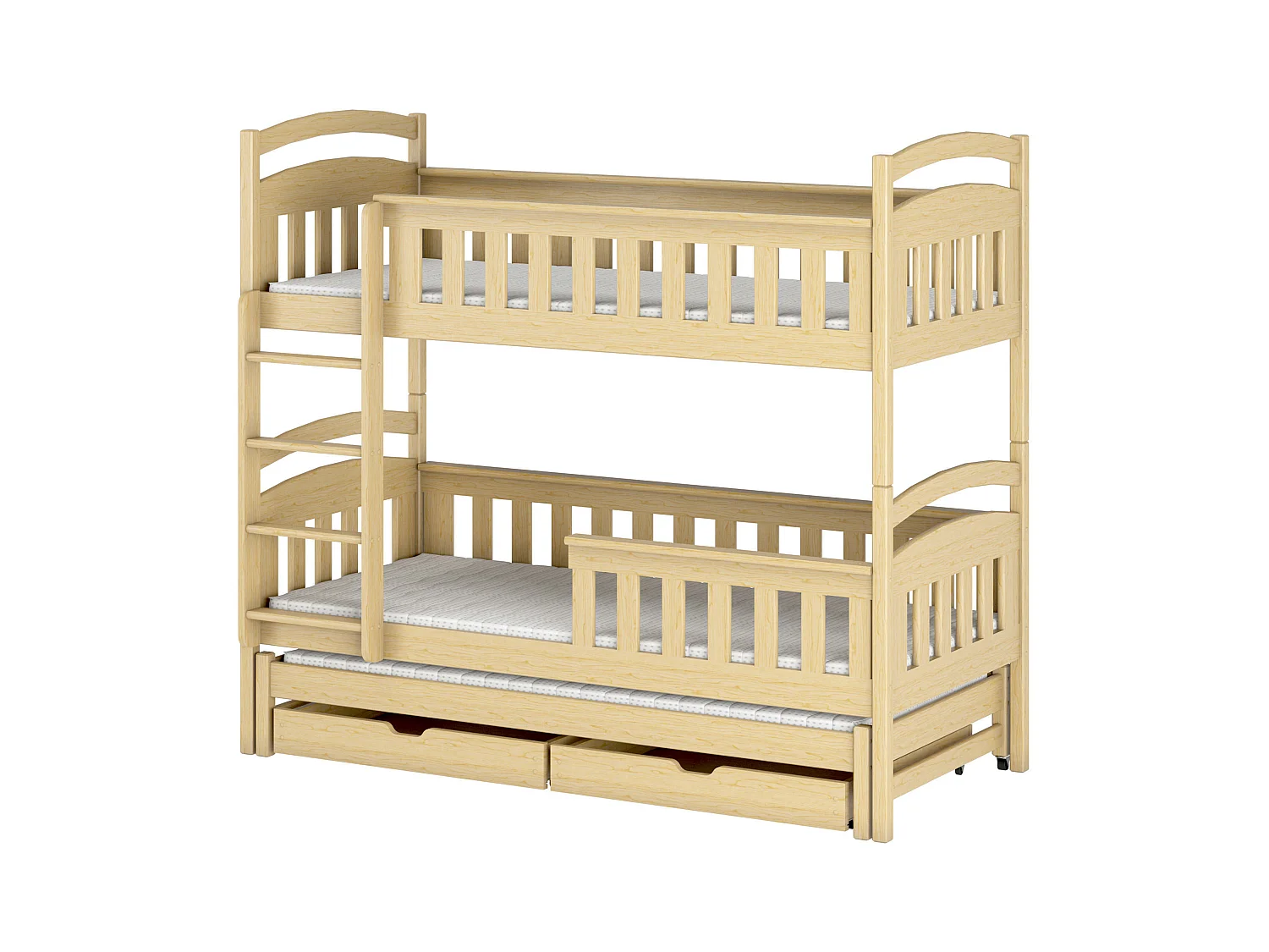 Lits superposés HARRIET BB014 80x190 cm Beige