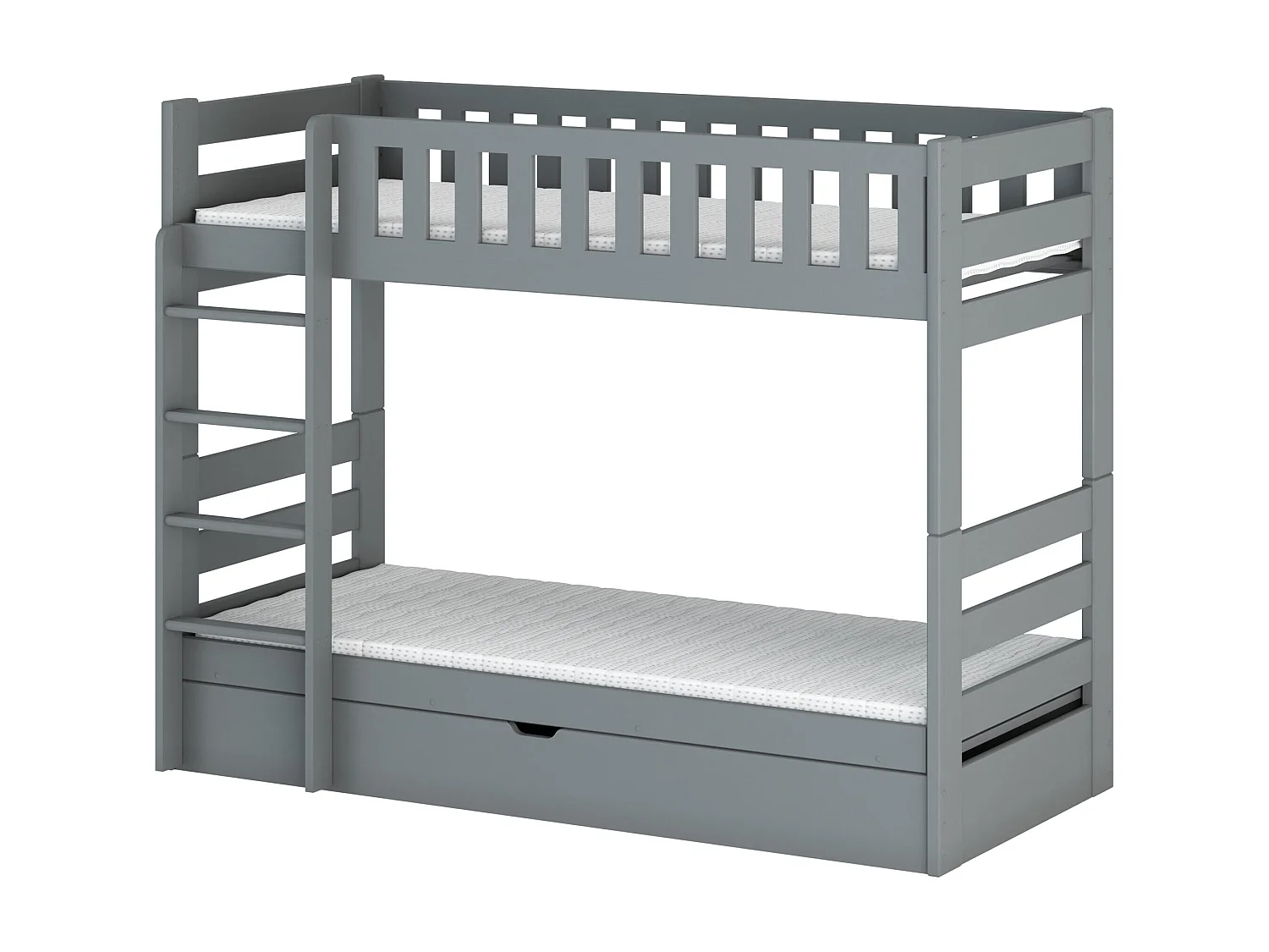 Lits superposés FOCUS BB005 90x200 cm Gris